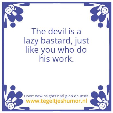 Tegeltje: loser as leader