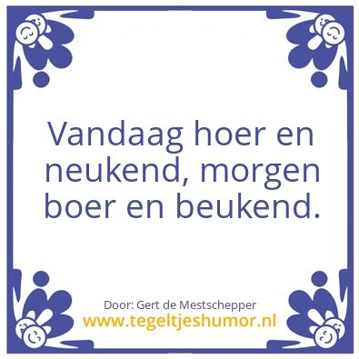 Tegeltje: Gedaantewisseling