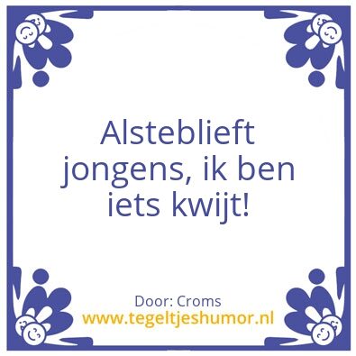 Tegeltje: Rik