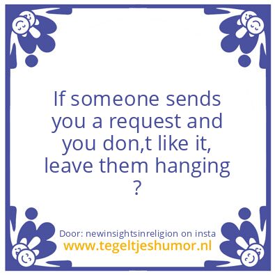Tegeltje: Sometimes…