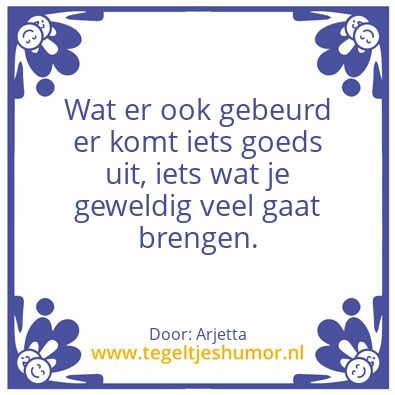 Tegeltje: Zelfvertrouwen