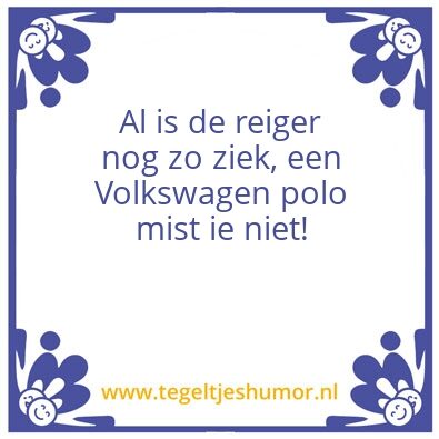 Tegeltje: Reiger
