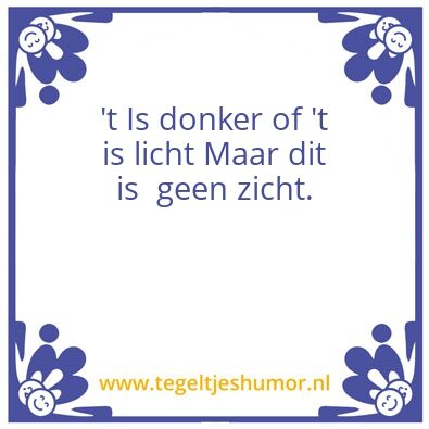 Tegeltje: Haar kleuren