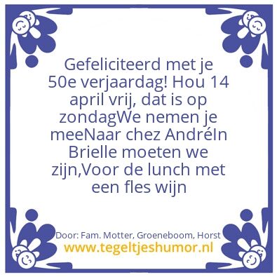 Tegeltje: Sarah Els