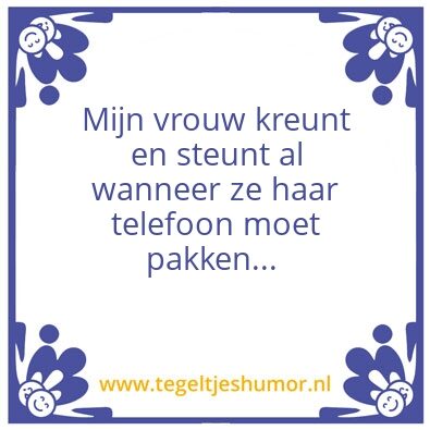 Tegeltje: _