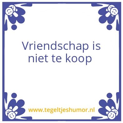 Tegeltje: Zo zie ik dat