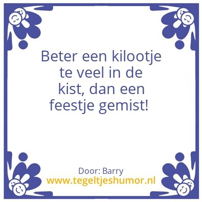 Tegeltje: Tegeltje