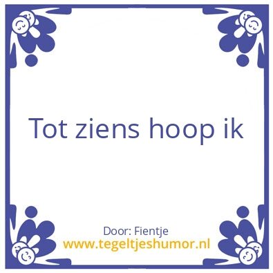 Tegeltje: Anja