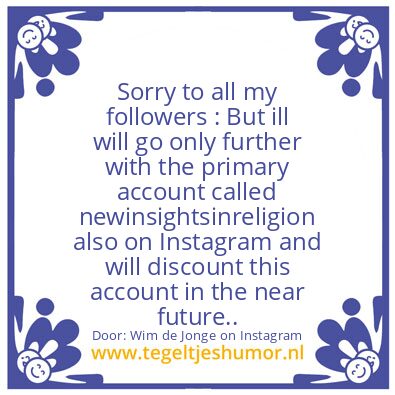 Tegeltje: Sorry !