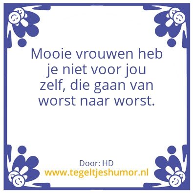 Tegeltje: Vrouwen