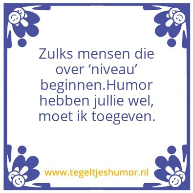 Tegeltje: Twitters