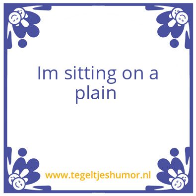 Tegeltje: Peter bloks