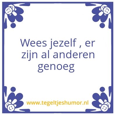 Tegeltje: Anne