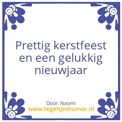 Tegeltje: Kerstmis