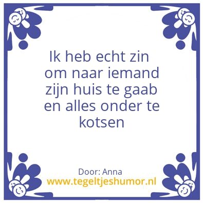 Tegeltje: Kotsen