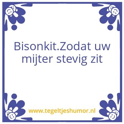 Tegeltje: Reclame