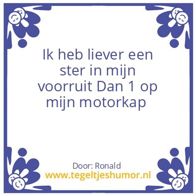 Tegeltje: Mercedes