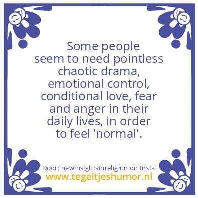 Tegeltje: Some people..