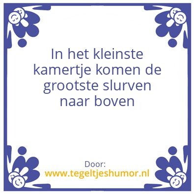 Tegeltje: Tegeltje