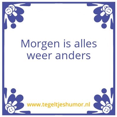 Tegeltje: wetenschap