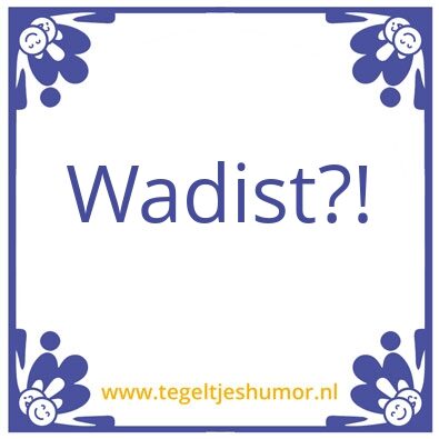 Tegeltje: Westvlams
