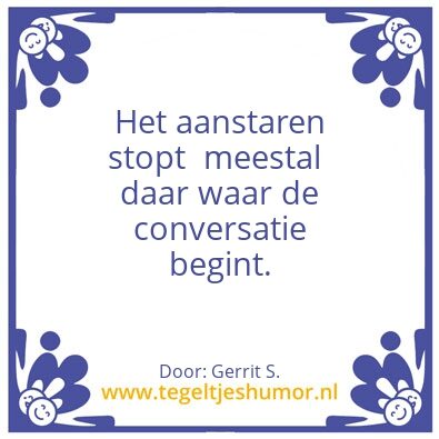 Tegeltje: Ik ben Gerrit.