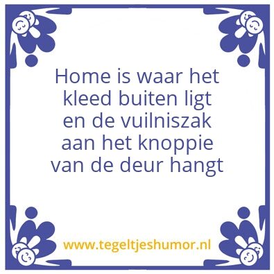 Tegeltje: #wezijnerbijna