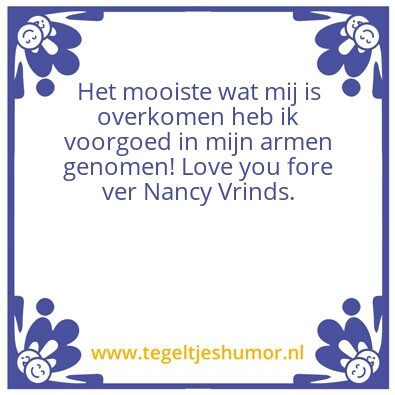 Tegeltje: Allessie
