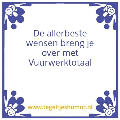 Tegeltje: VWT