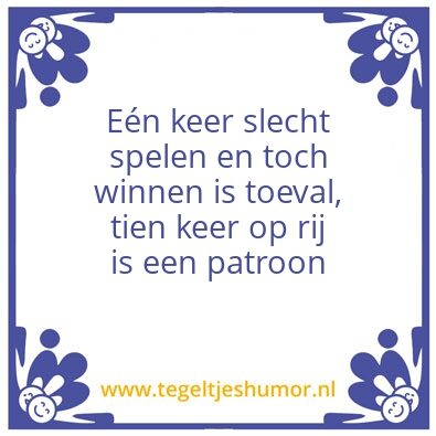 Tegeltje: Tegel