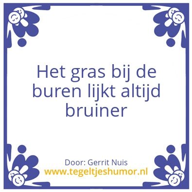 Tegeltje: Zomer 2018
