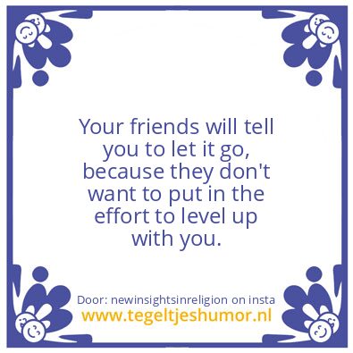 Tegeltje: Now You Know