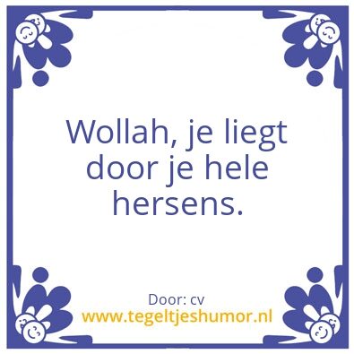 Tegeltje: dd