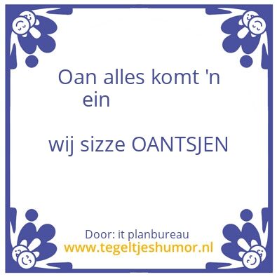 Tegeltje: Tineke