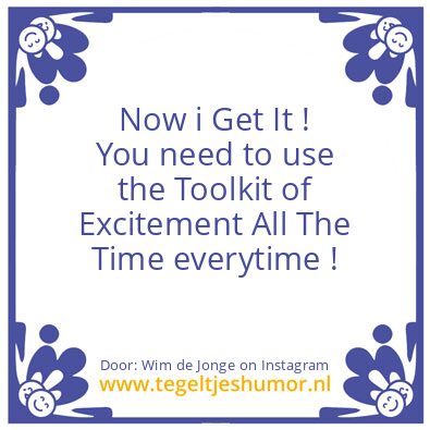 Tegeltje: Now i Get It !