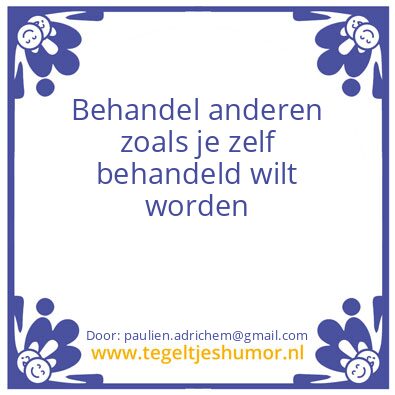 Tegeltje: tegel