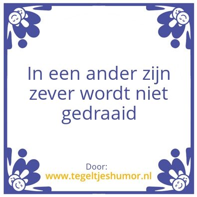 Tegeltje: Tegeltje