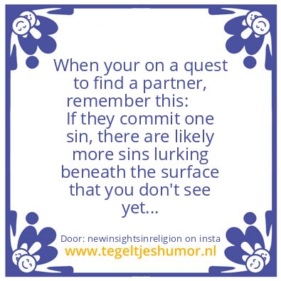 Tegeltje: a quest to find a partner