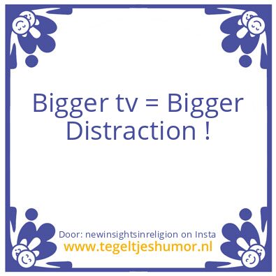 Tegeltje: it is easy to be a loser.