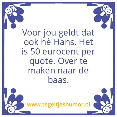 Tegeltje: Niels