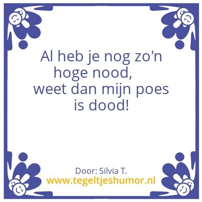 Tegeltje: Silvia