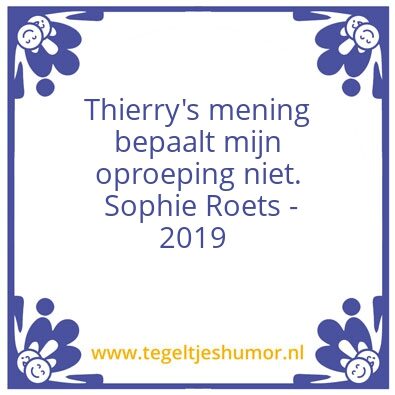 Tegeltje: Verzet