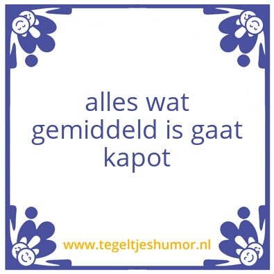 Tegeltje: obvion