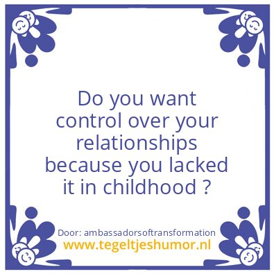 Tegeltje: I’m not your parent !