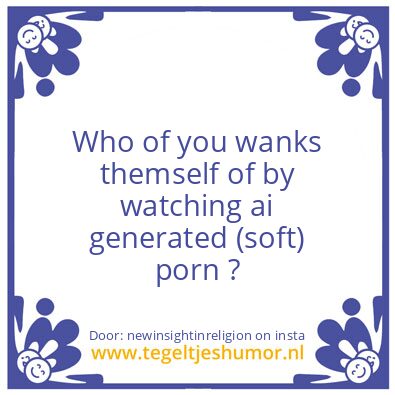 Tegeltje: free sex ?