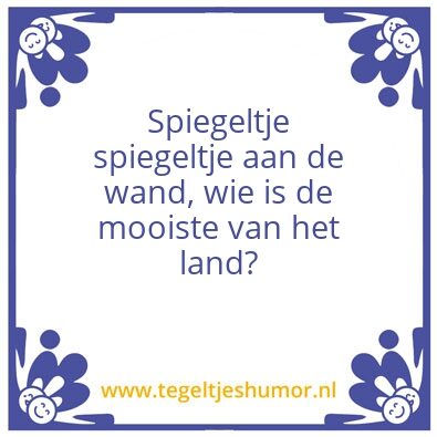 Tegeltje: Sneeuwwitje
