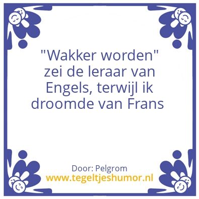 Tegeltje: Schraven
