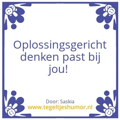 Tegeltje: Sanne