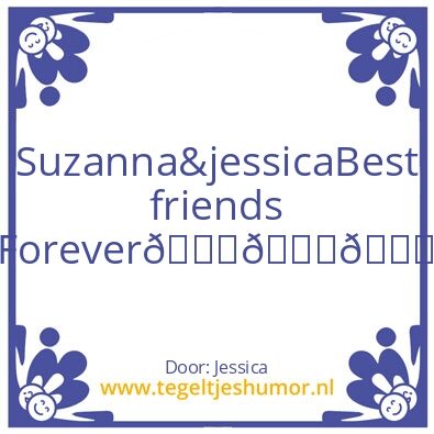 Tegeltje: Bff