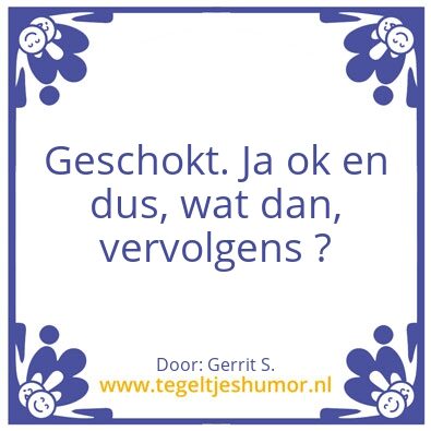 Tegeltje: Ik ben Gerrit.